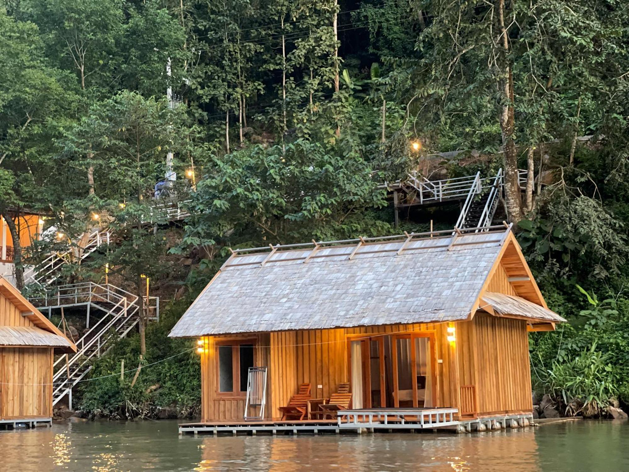 Nongkhiaw The Float House Hotel Ngoại thất bức ảnh