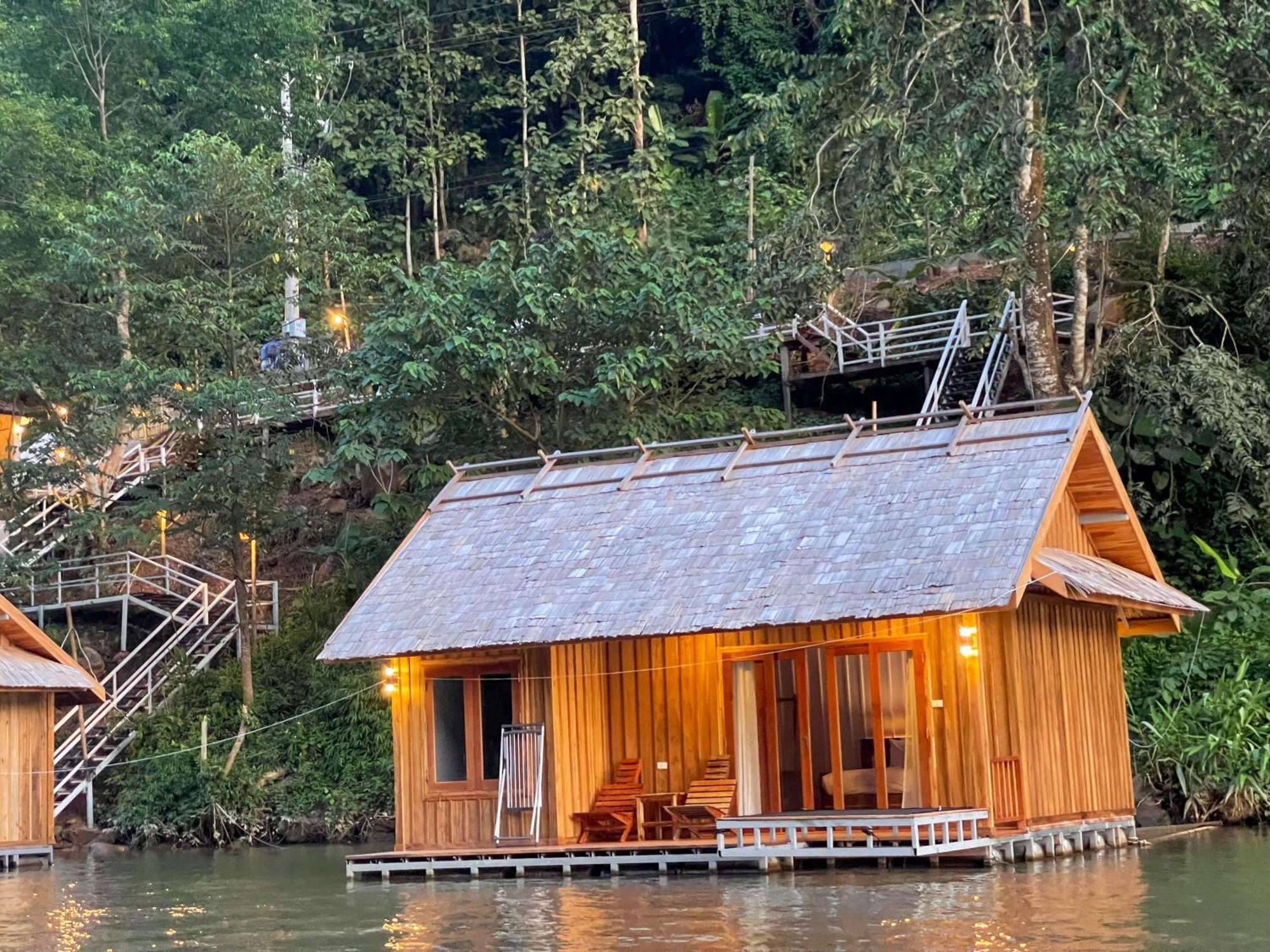 Nongkhiaw The Float House Hotel Ngoại thất bức ảnh