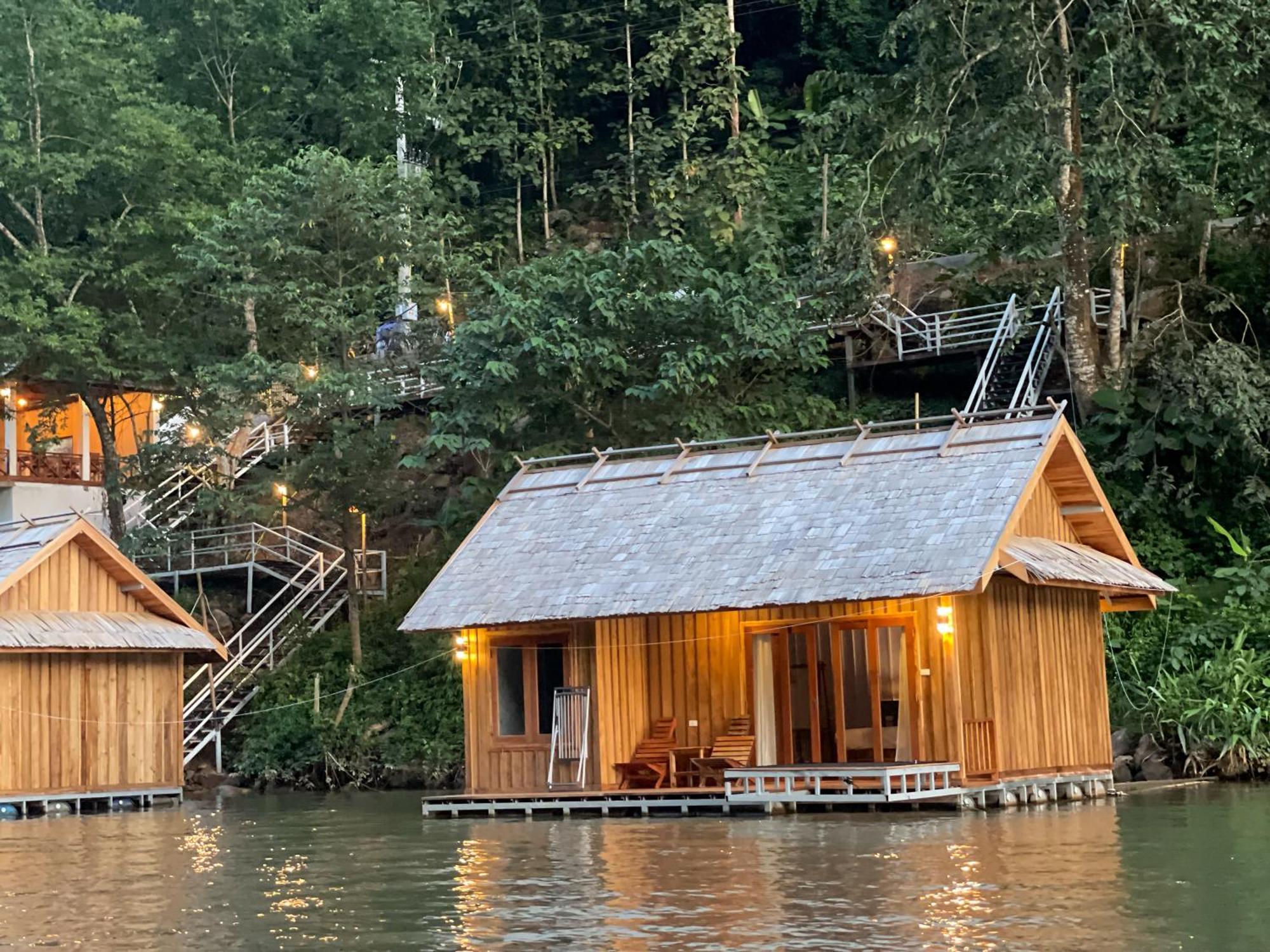 Nongkhiaw The Float House Hotel Ngoại thất bức ảnh