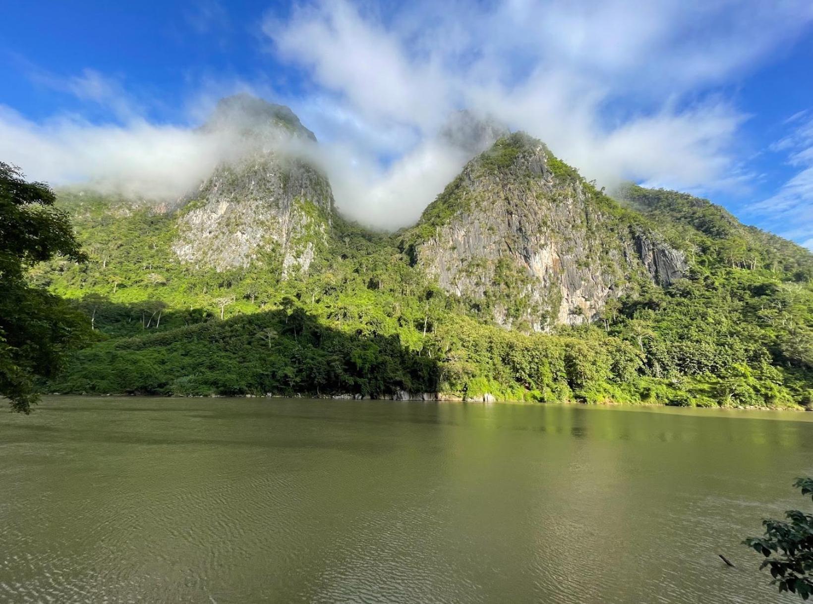Nongkhiaw The Float House Hotel Ngoại thất bức ảnh